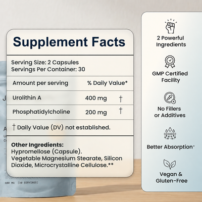 Jones Longevity Urolithin A for Muscle Support